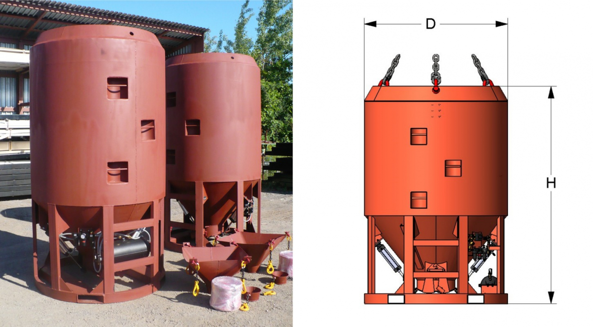 Mining Steel Buckets M&B MAG